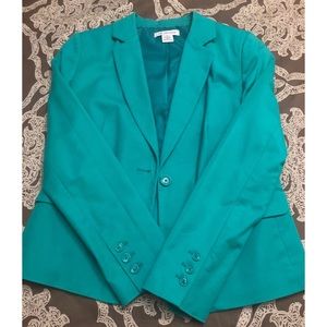 Teal blazer!